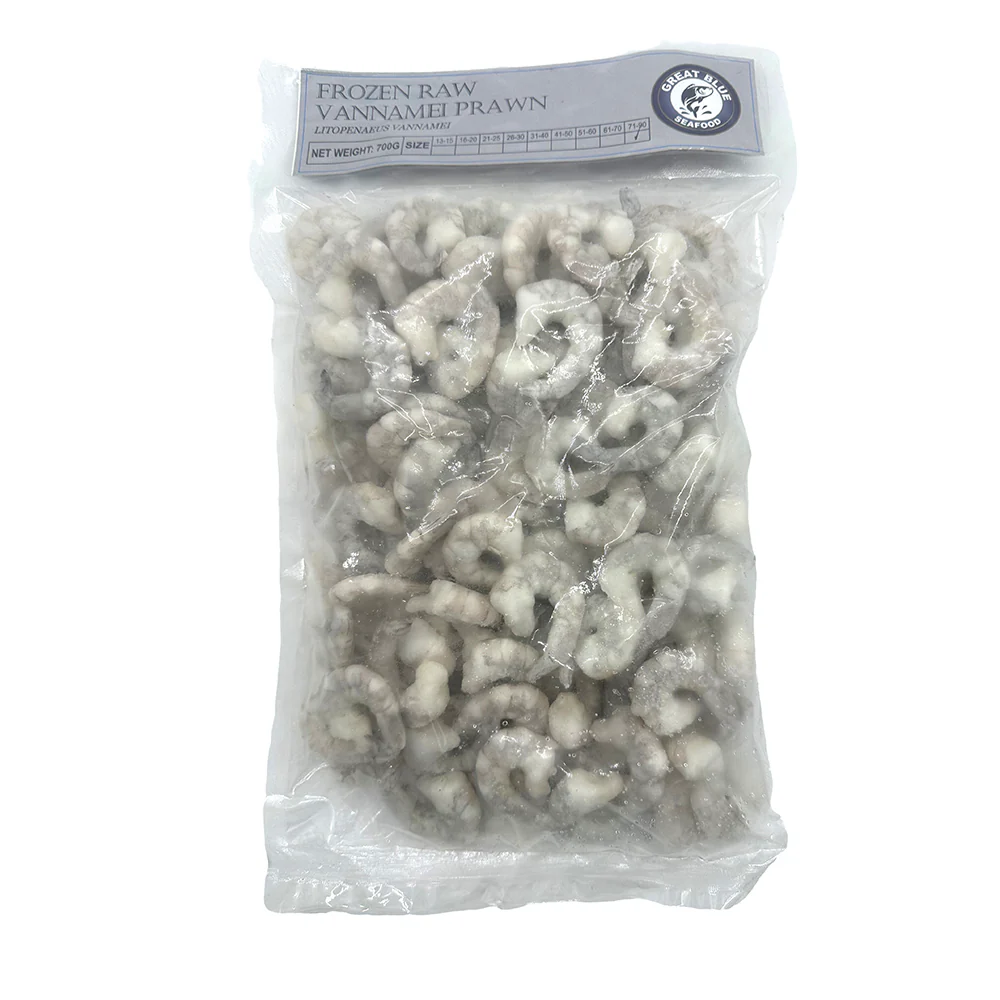 B&E 5 Oceans Seafood Raw Prawn Meat 71-90 Count - 700g - Image 3