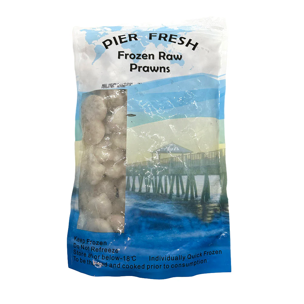 B&E IQF Tiger Raw Prawn Meat Size 31/40 - 700g - Image 2