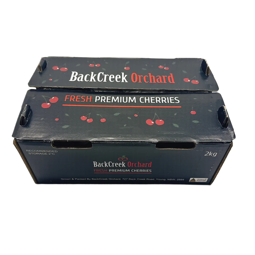 BackCreek Orchard Regina Cherries Gift Box 30-32mm - 2kg - Image 4