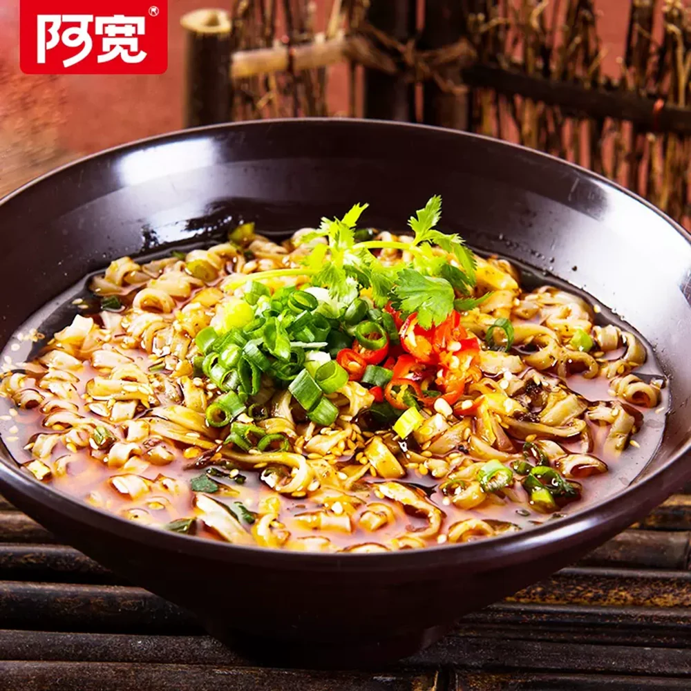 Bai Jia A-Kuan Chongqing Spicy Noodles - 5 Packs, 500g - Image 3