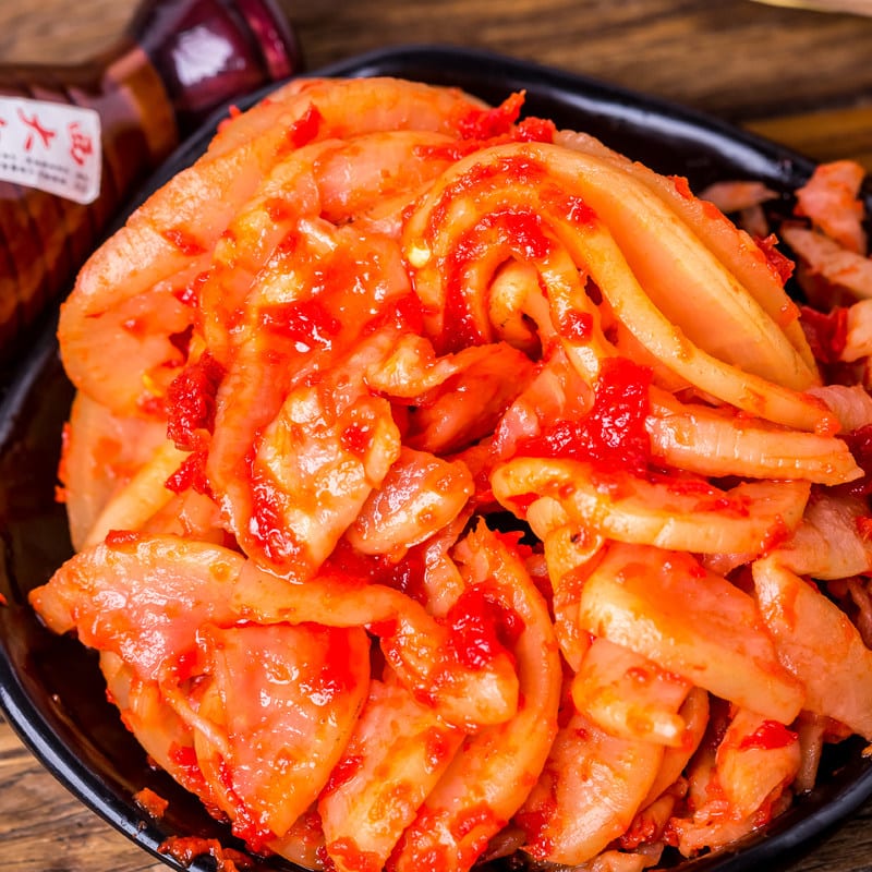 Baihe Jinzhou Spicy Pickled Radish - 248g - Image 3