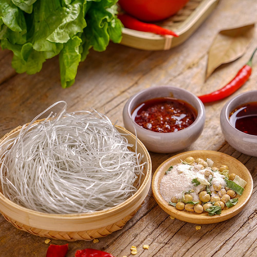Baijia Sichuan Spicy Intestine Vermicelli - 108g x 5 Packs - Image 3