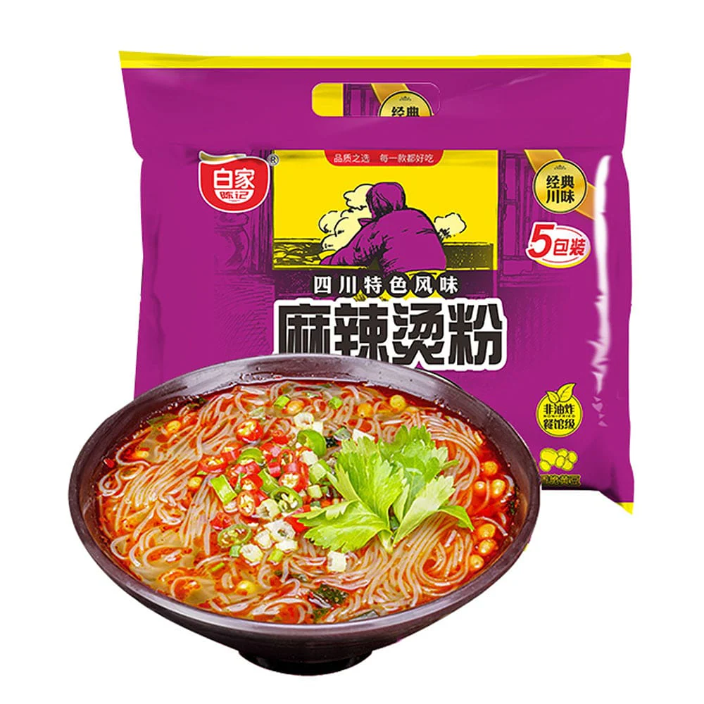 Baijia Spicy Hot Pot Vermicelli - 105g x 5 Packs