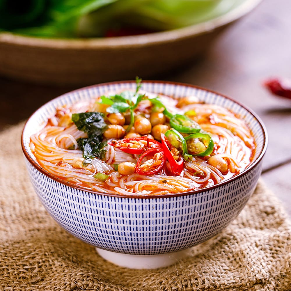 Baijia Spicy Hot Pot Vermicelli - 105g x 5 Packs - Image 2