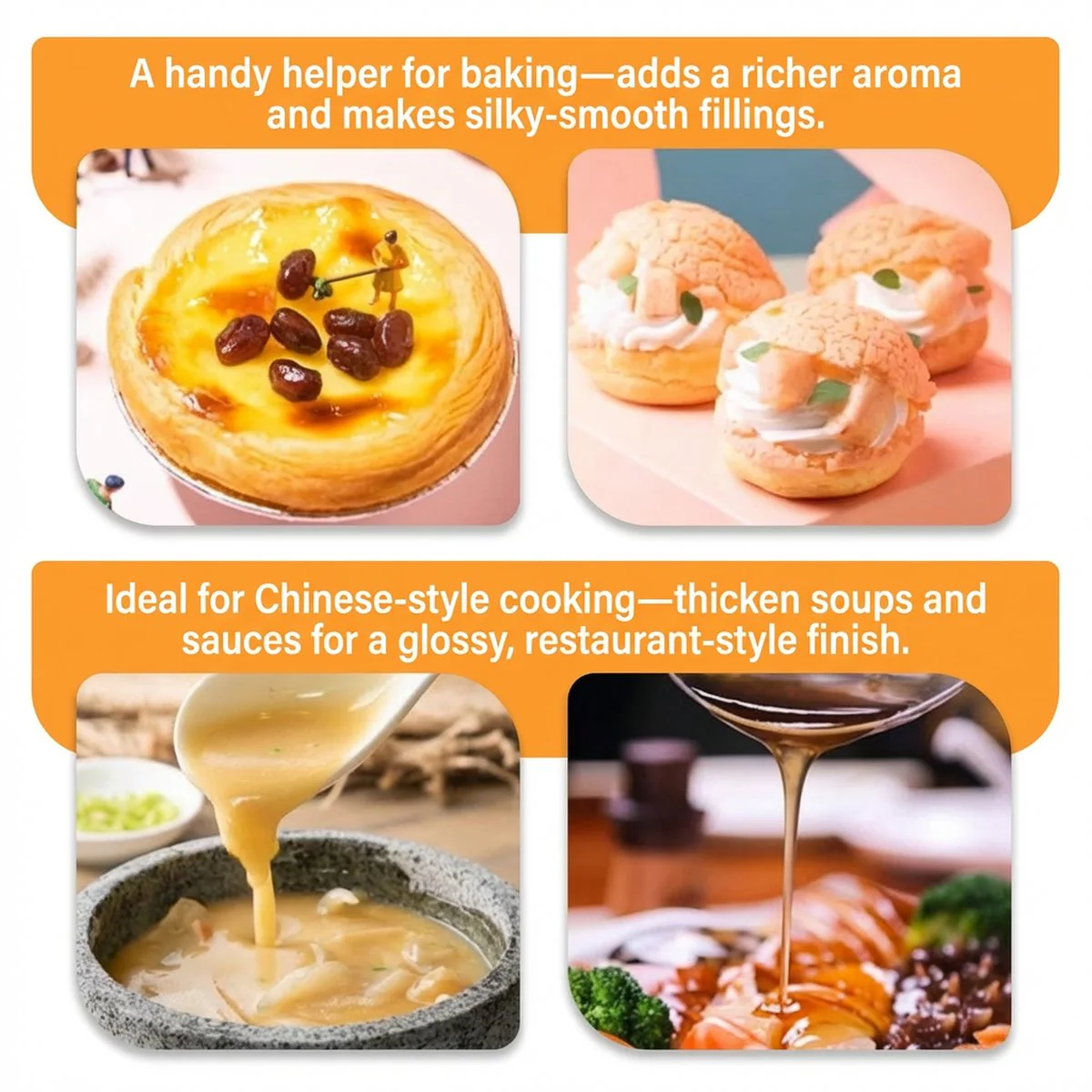 Bakerdream Instant Custard Powder 100g - Image 4