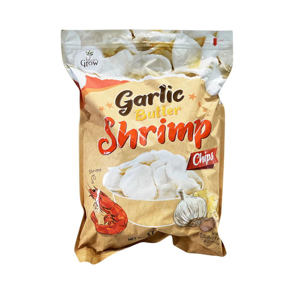 Balance Grow Garlic Butter Shrimp Chips 490g - Limited Import