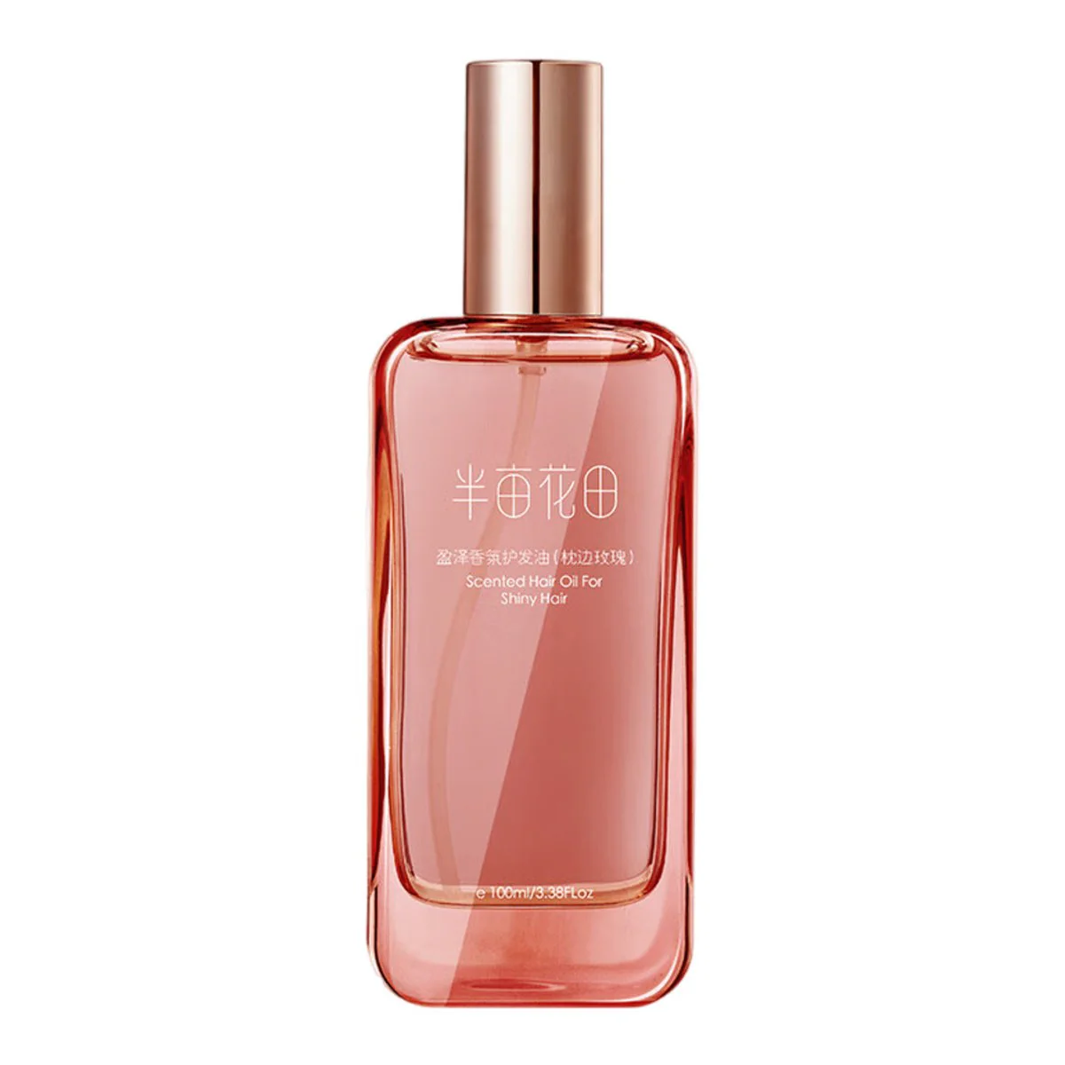 Ban Mu Hua Tian Pillowside Rose Scented Hair Oil - 100ml