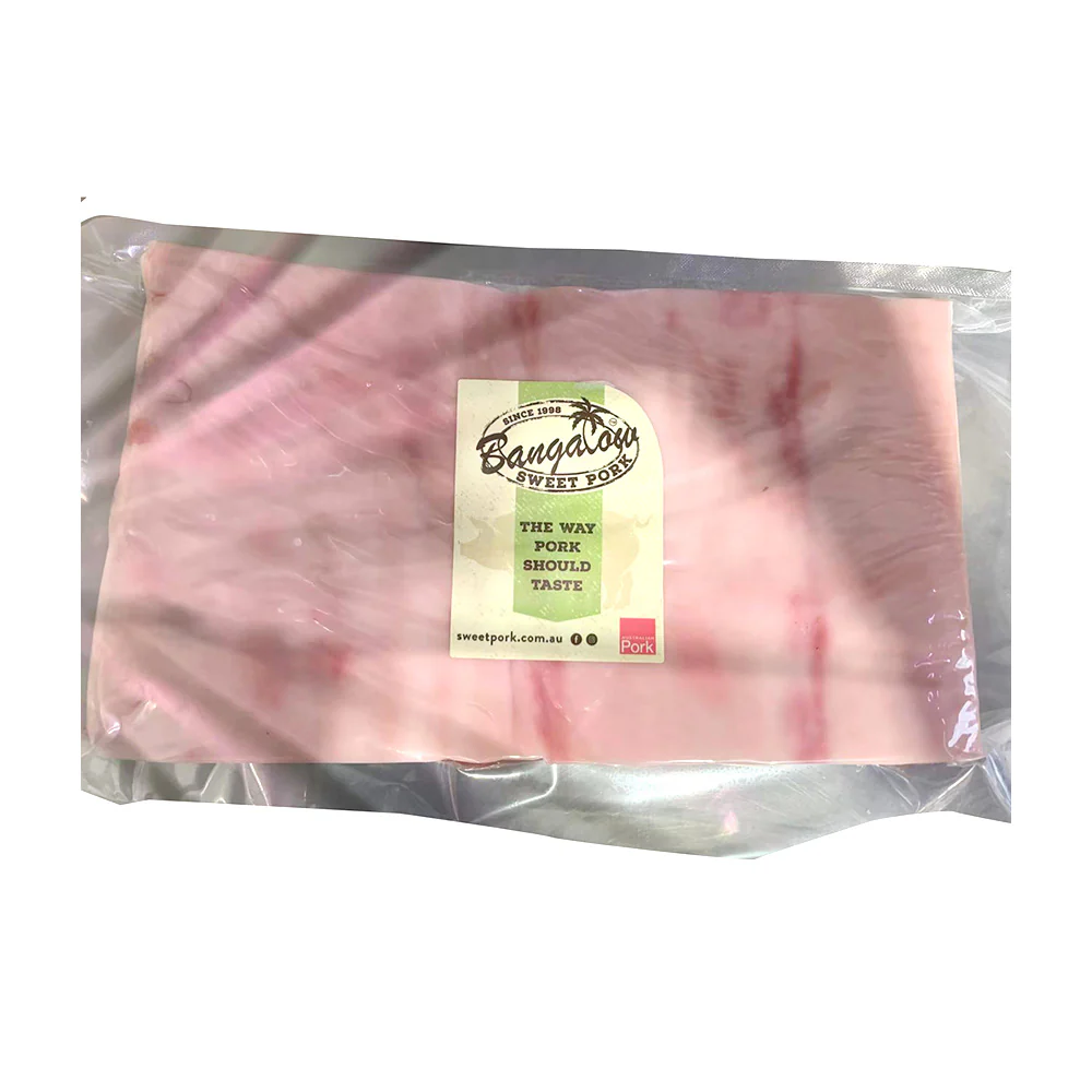 Bangalow Sweet Pork Free-Range Pork Belly (Frozen) 0.8kg – Perfect for Slow Roast, BBQ & Braising - Image 2
