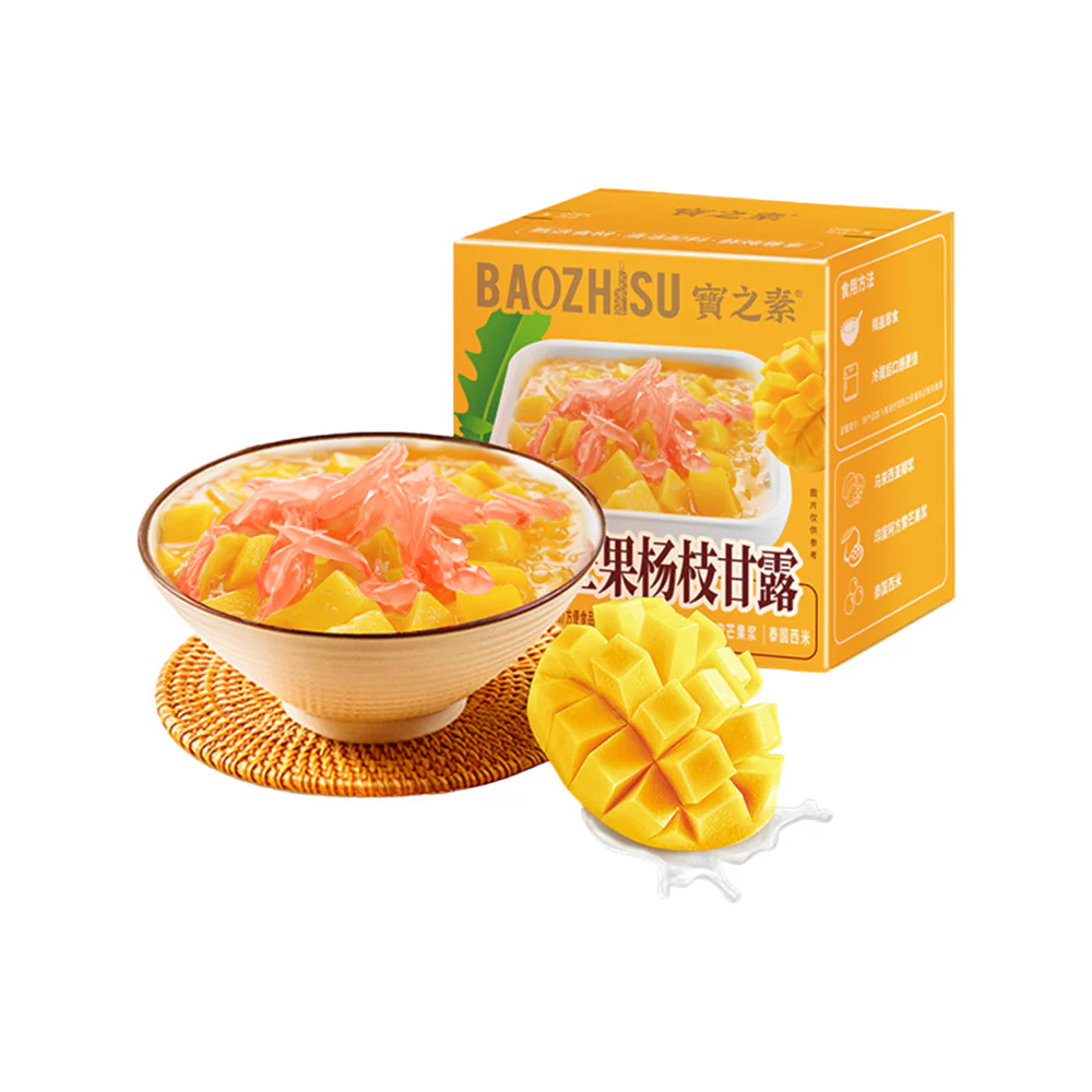 Baozhisu Mango Pomelo Sago with Coconut Milk 195g
