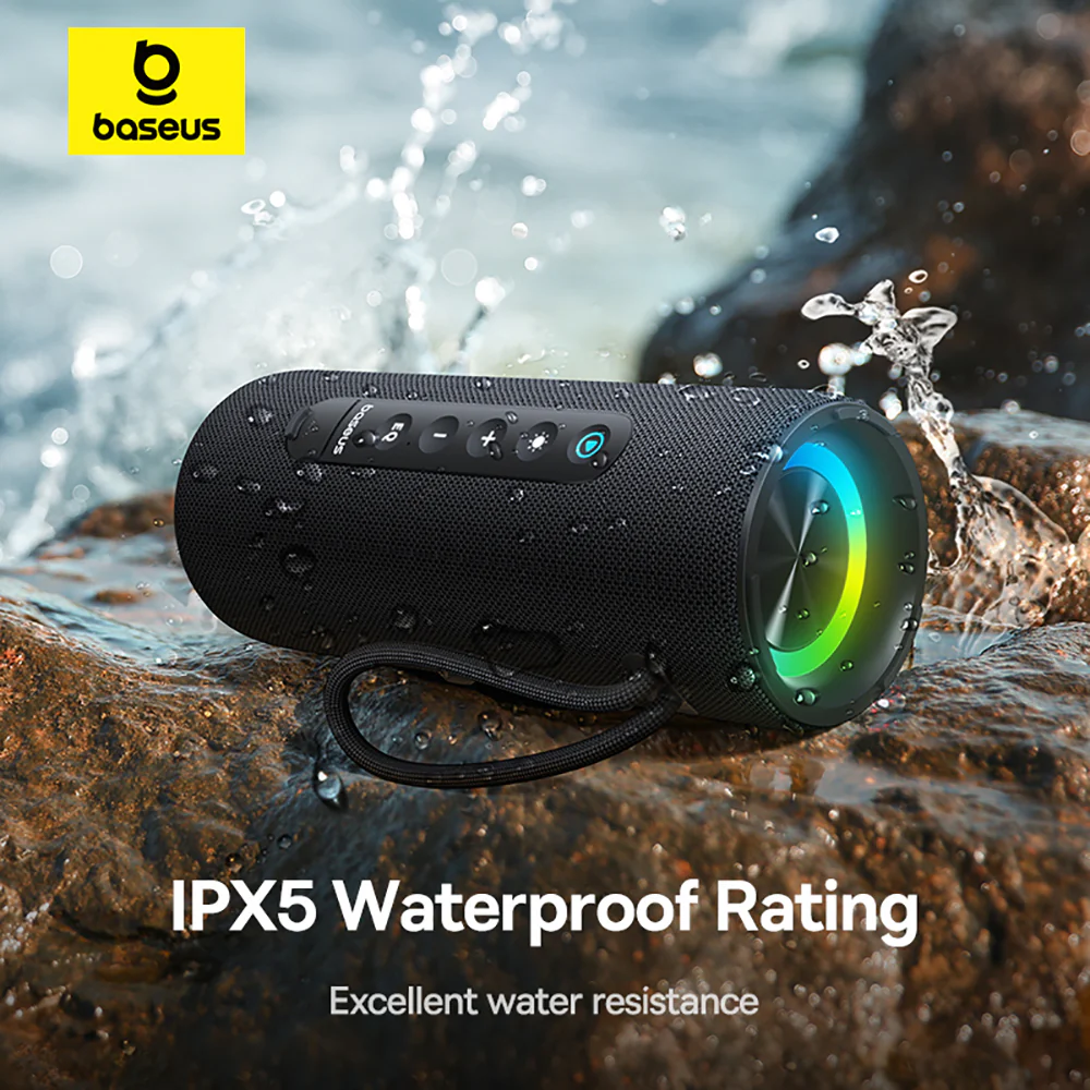 Baseus AeQur VO20 Portable Bluetooth Speaker - Starry Black