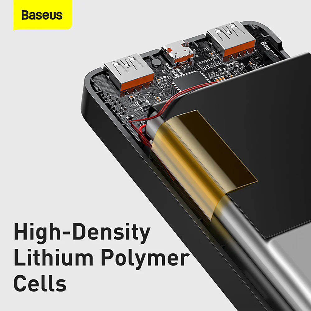 Baseus Bipow Digital Display Power Bank 30000mAh 20W - Black - Image 3