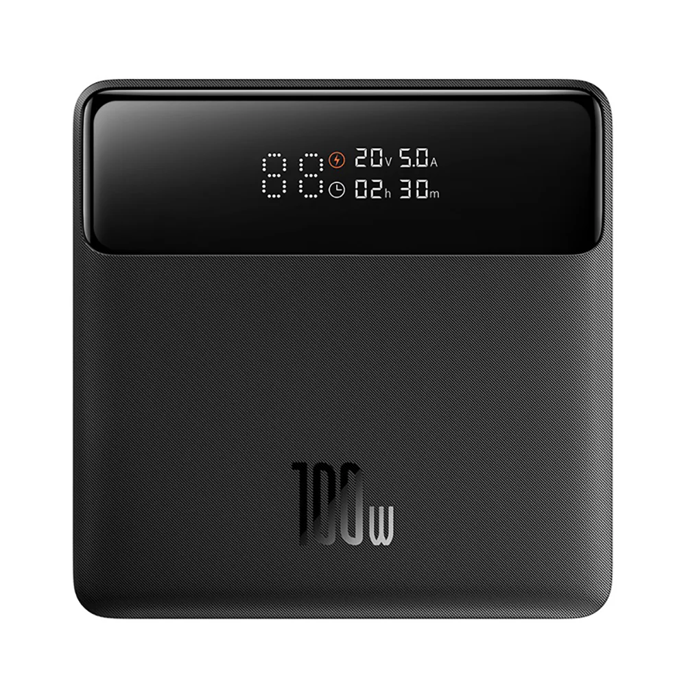 Baseus Blade High Power Digital Display Fast Charge Power Bank HD Edition 20000mAh 100W - Black - Image 5