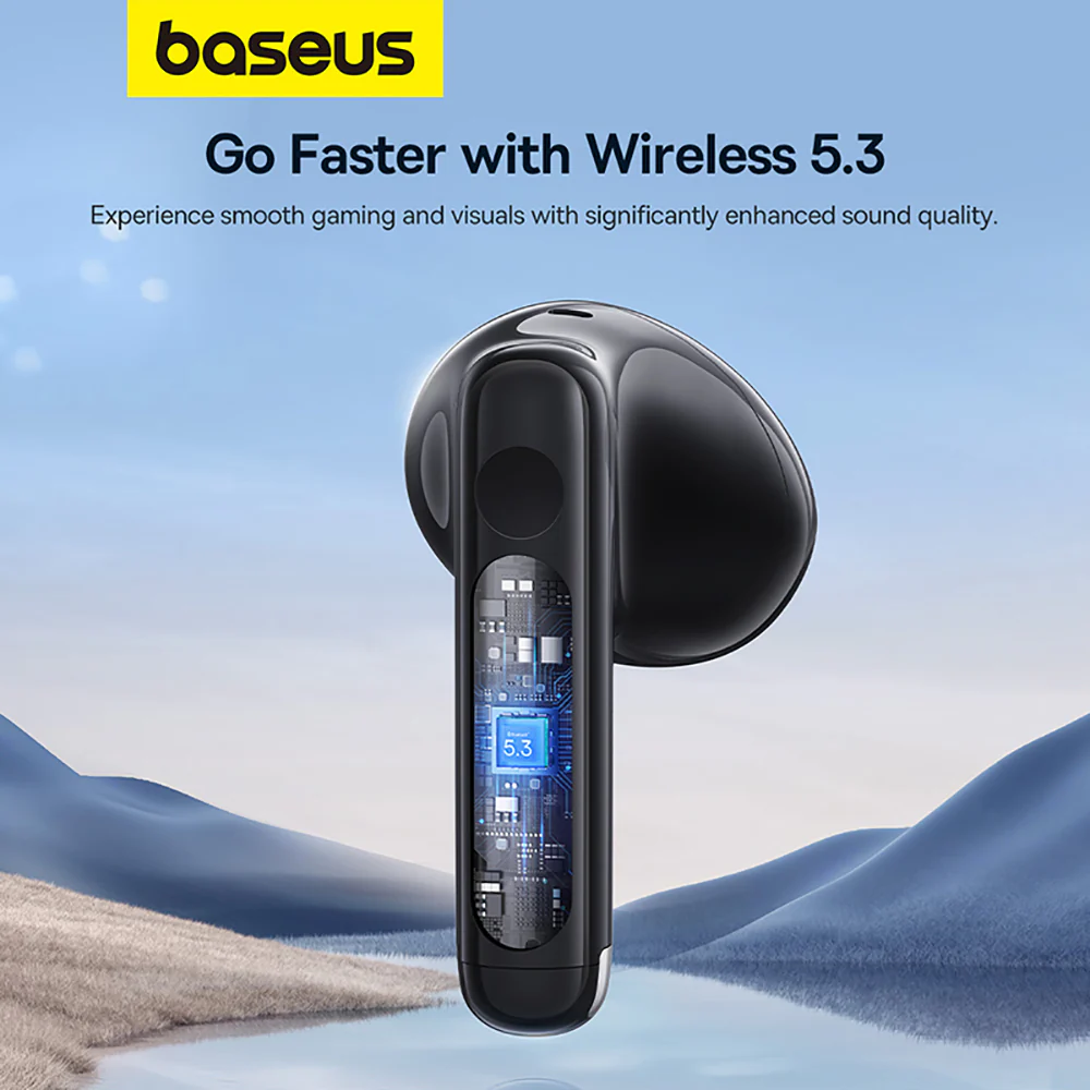 Baseus Bowie E13 TWS Bluetooth Earbuds - Starry Black - Image 3