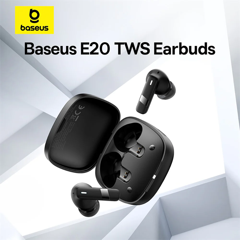 Baseus Bowie E20 TWS Bluetooth Earbuds - Starry Black - Image 2