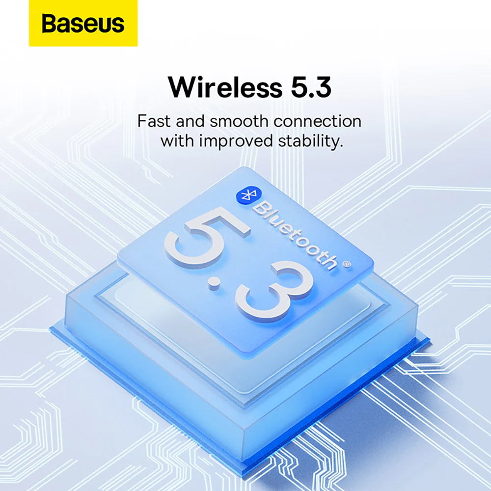 Baseus Bowie EZ10 TWS True Wireless Earphones - Starlight White - Image 4
