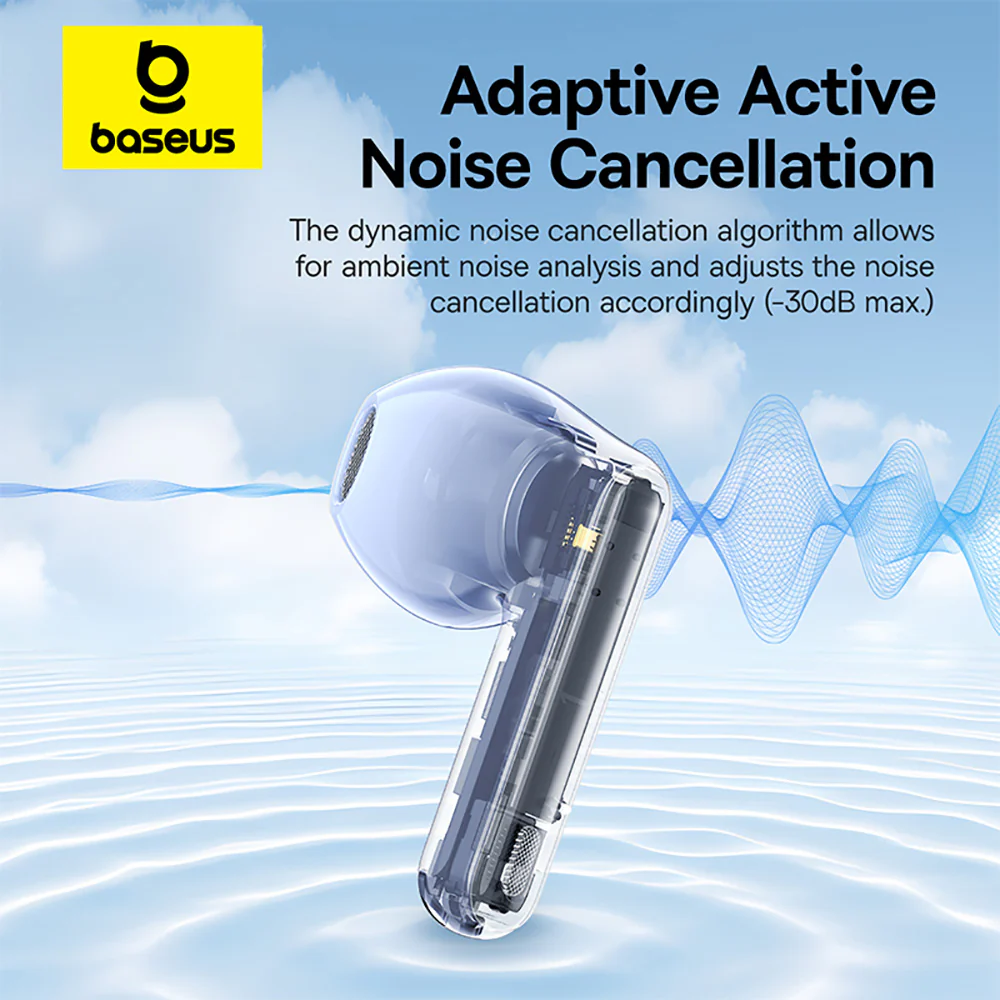 Baseus Bowie M3 TWS Bluetooth Earbuds - Starry Blue - Image 3