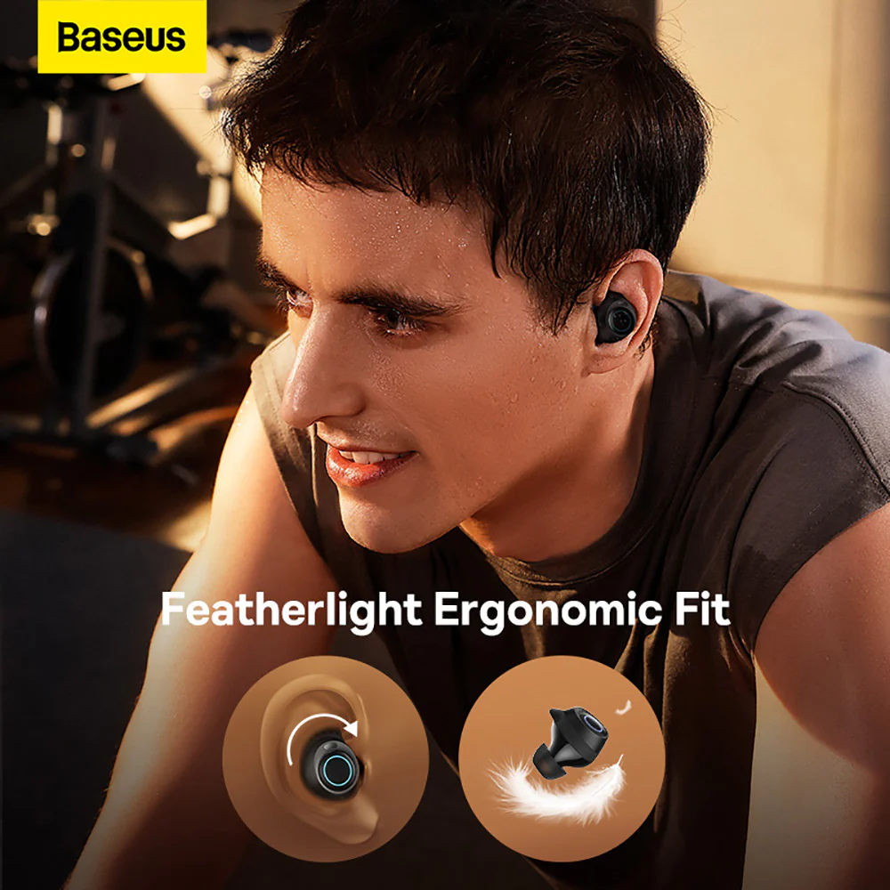 Baseus Bowie MA10 TWS Bluetooth Earbuds - Starry Black - Image 5