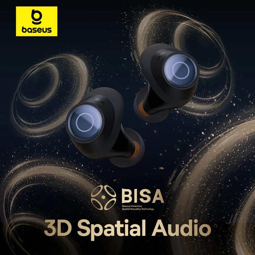 Baseus Bowie MA20 Pro Wireless Earbuds - Starry Black - Image 3