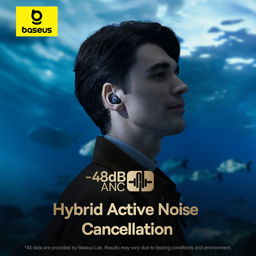 Baseus Bowie MA20 Pro Wireless Earbuds - Starry Black - Image 4