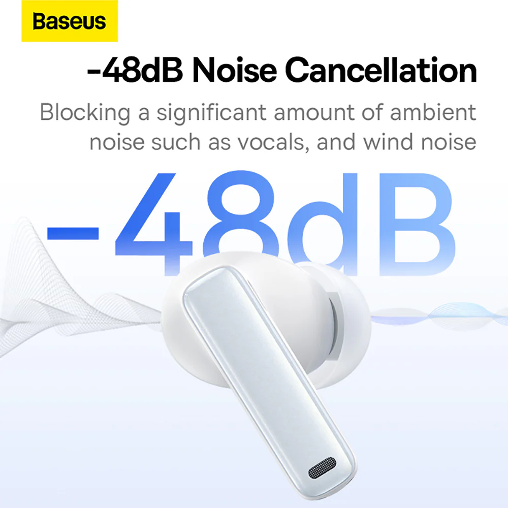 Baseus Bowie Series M2s TWS Earphones - Moonlight Color - Image 2