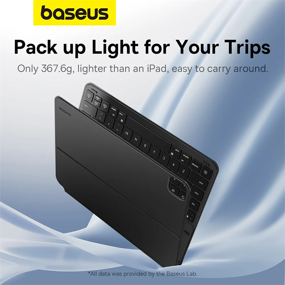 Baseus Brilliance Series Magnetic Keyboard Case - Starry Black - Image 5