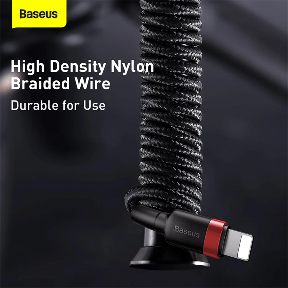 Baseus Cafule Flash Charge Data Cable Type-C to iP 20W 1m Red Black - Image 5