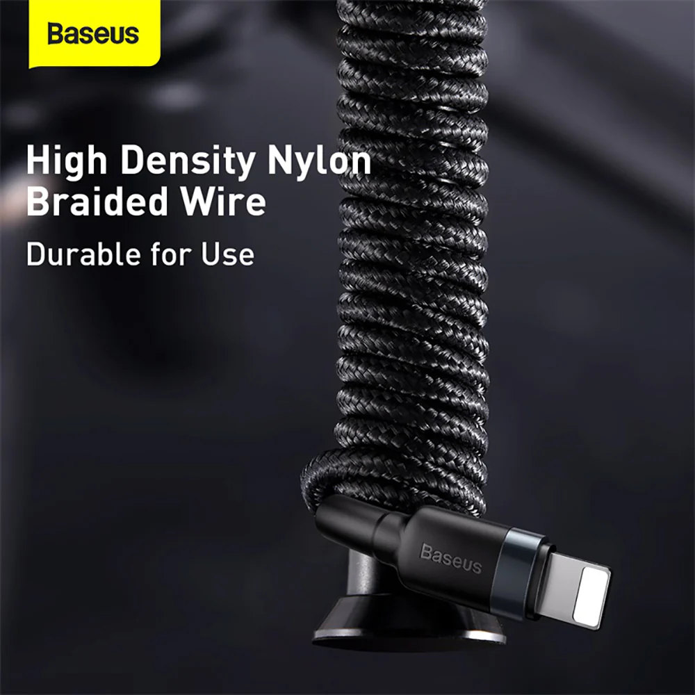 Baseus Cafule PD Flash Charge Data Cable Type-C to iP 20W 1m Gray Black - Image 5