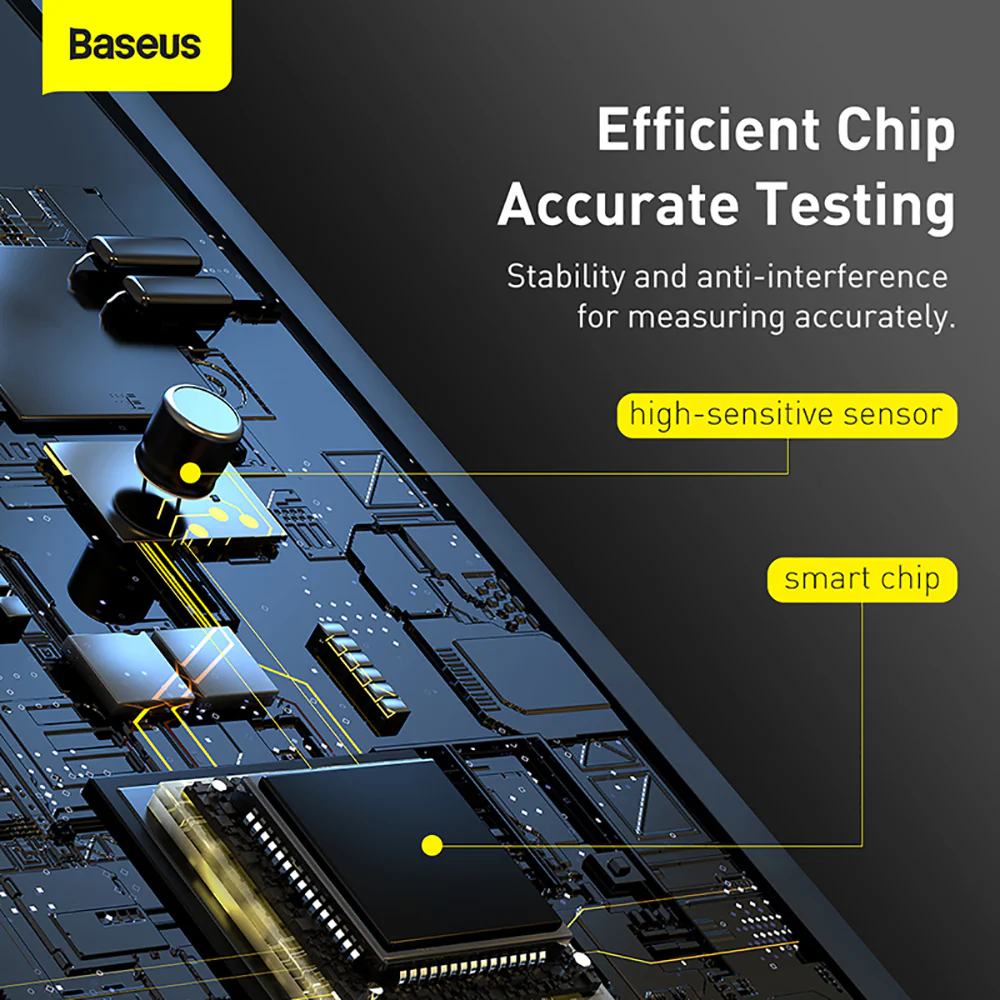 Baseus Digital Alcohol Tester - Black - Image 3