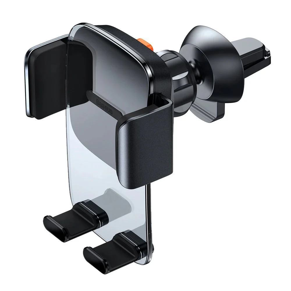 Baseus Easy Control Clamp Car Mount Holder - Deep Space Black, Air Vent Version - Image 2