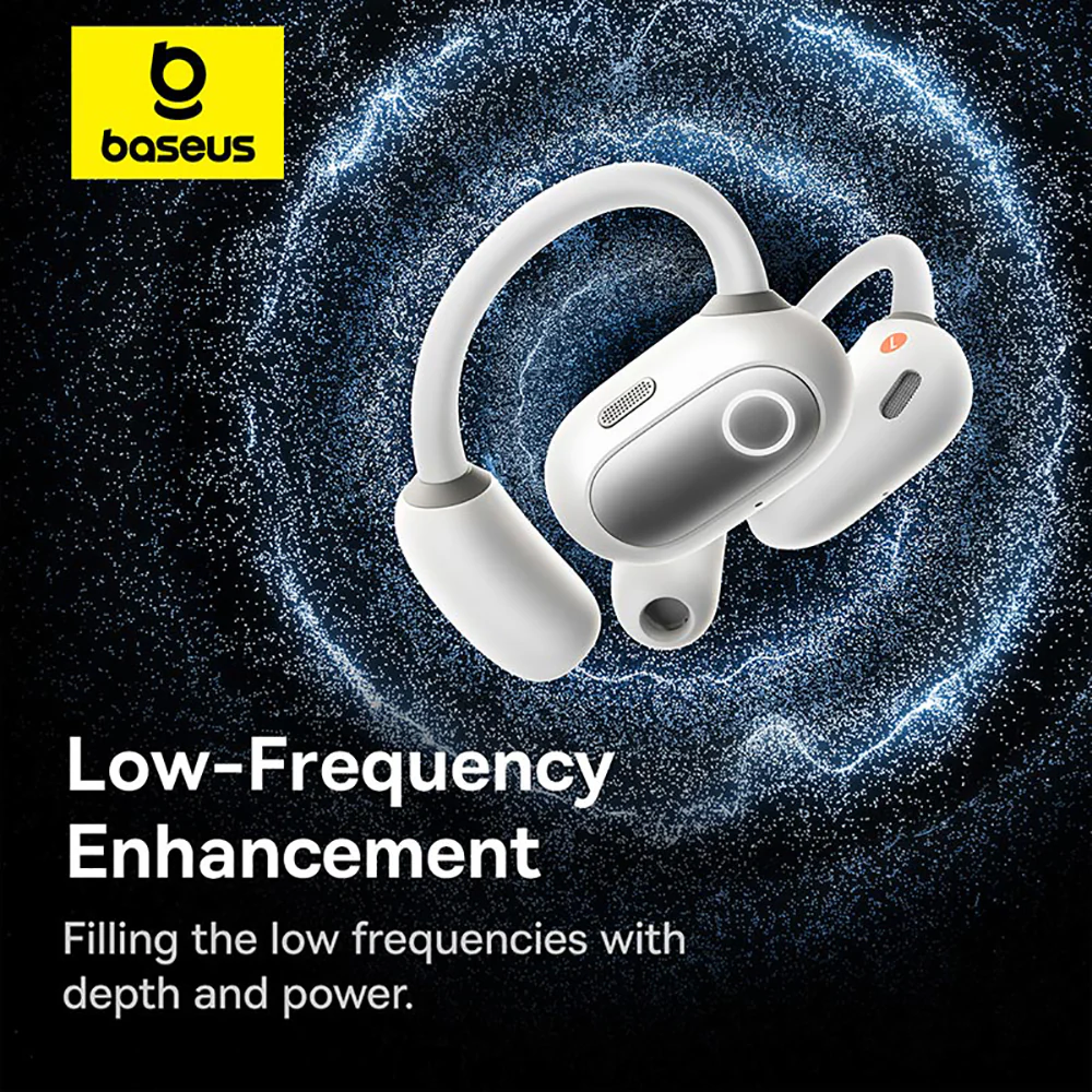 Baseus Eli Sport 1 Open-Ear TWS Earbuds - Starlight White - Image 4