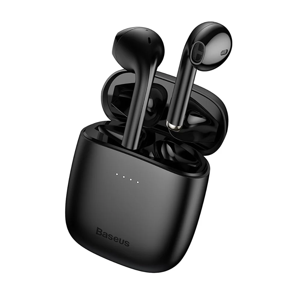 Baseus Encok W04 3015E TWS True Wireless Bluetooth Earphones - Starry Black - Image 3