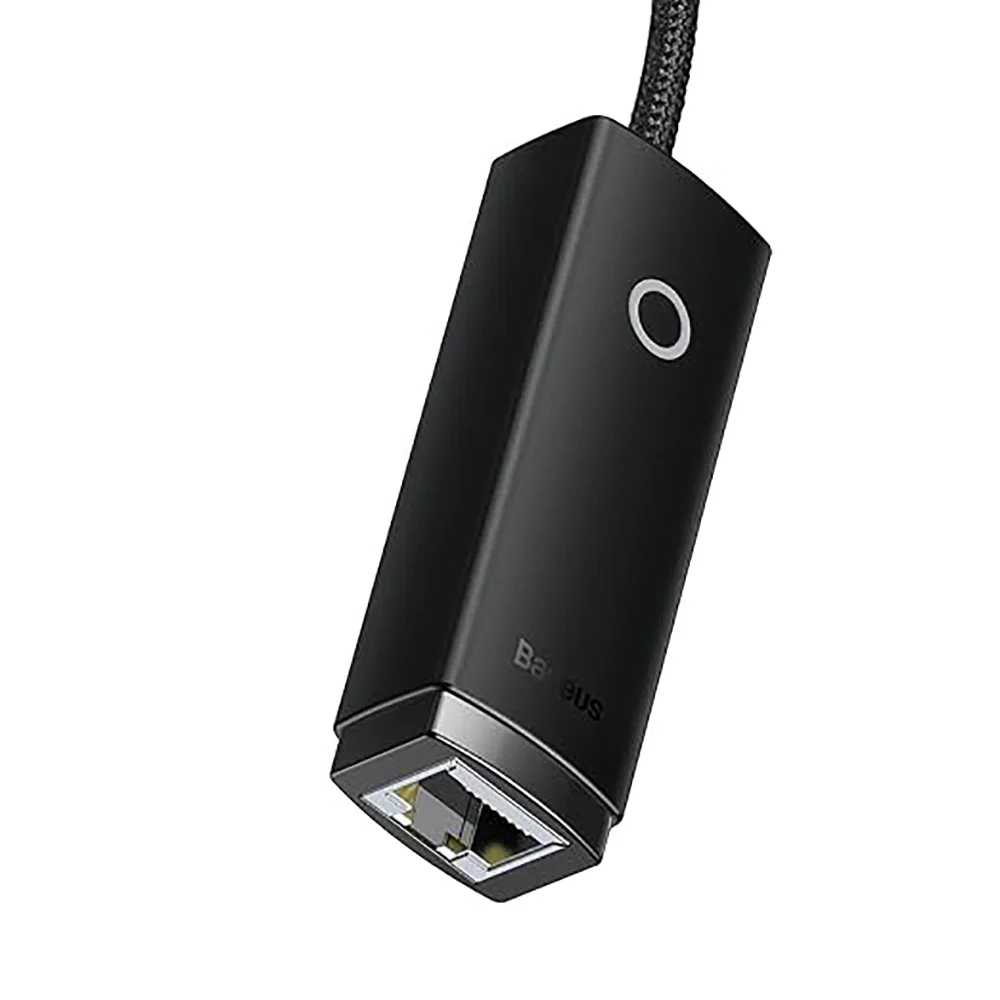 Baseus Enjoy Series Type-C to RJ45 Ethernet Adapter - 100Mbps, Black - Image 4