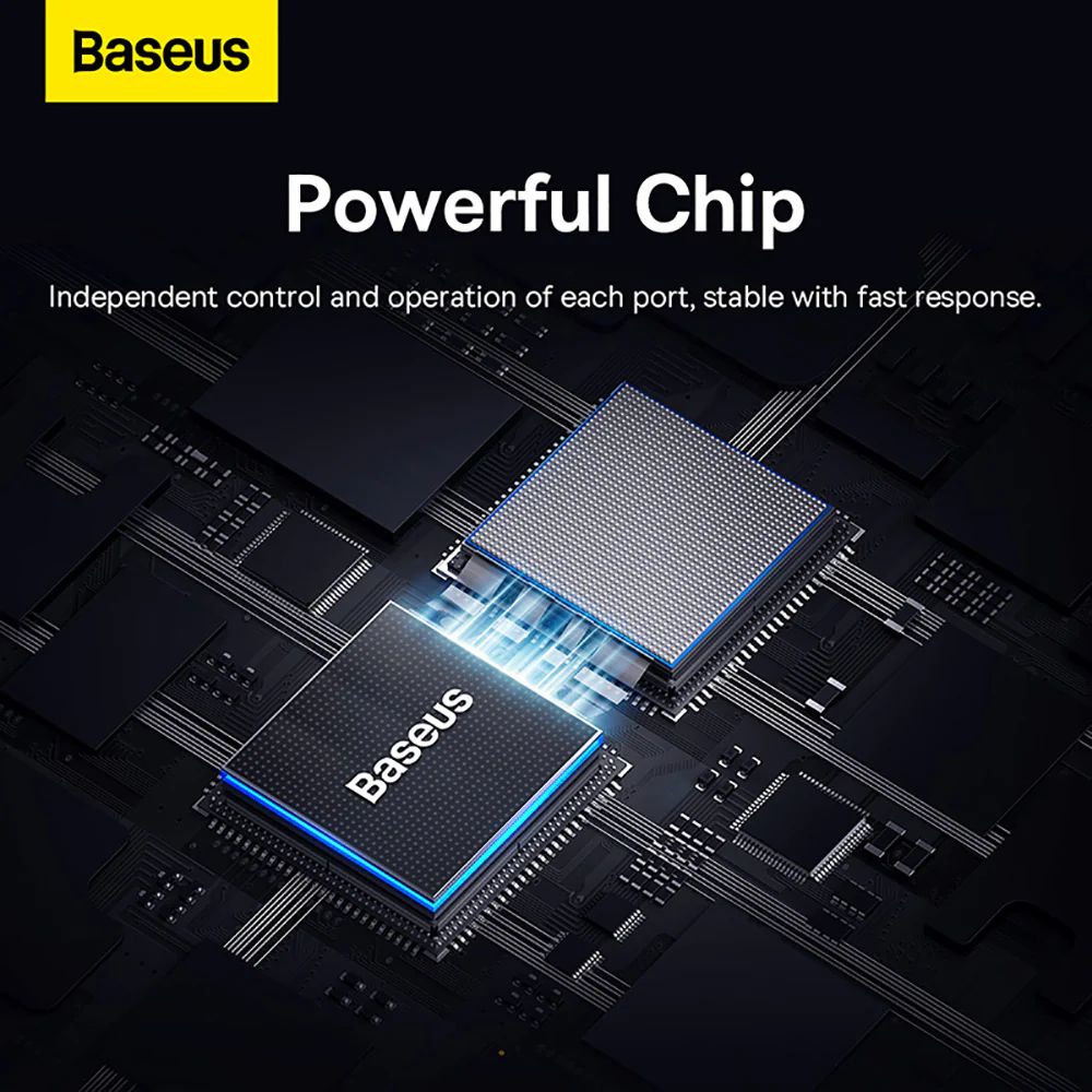 Baseus Flite Series 4-in-1 USB Hub - Space Gray - Image 5