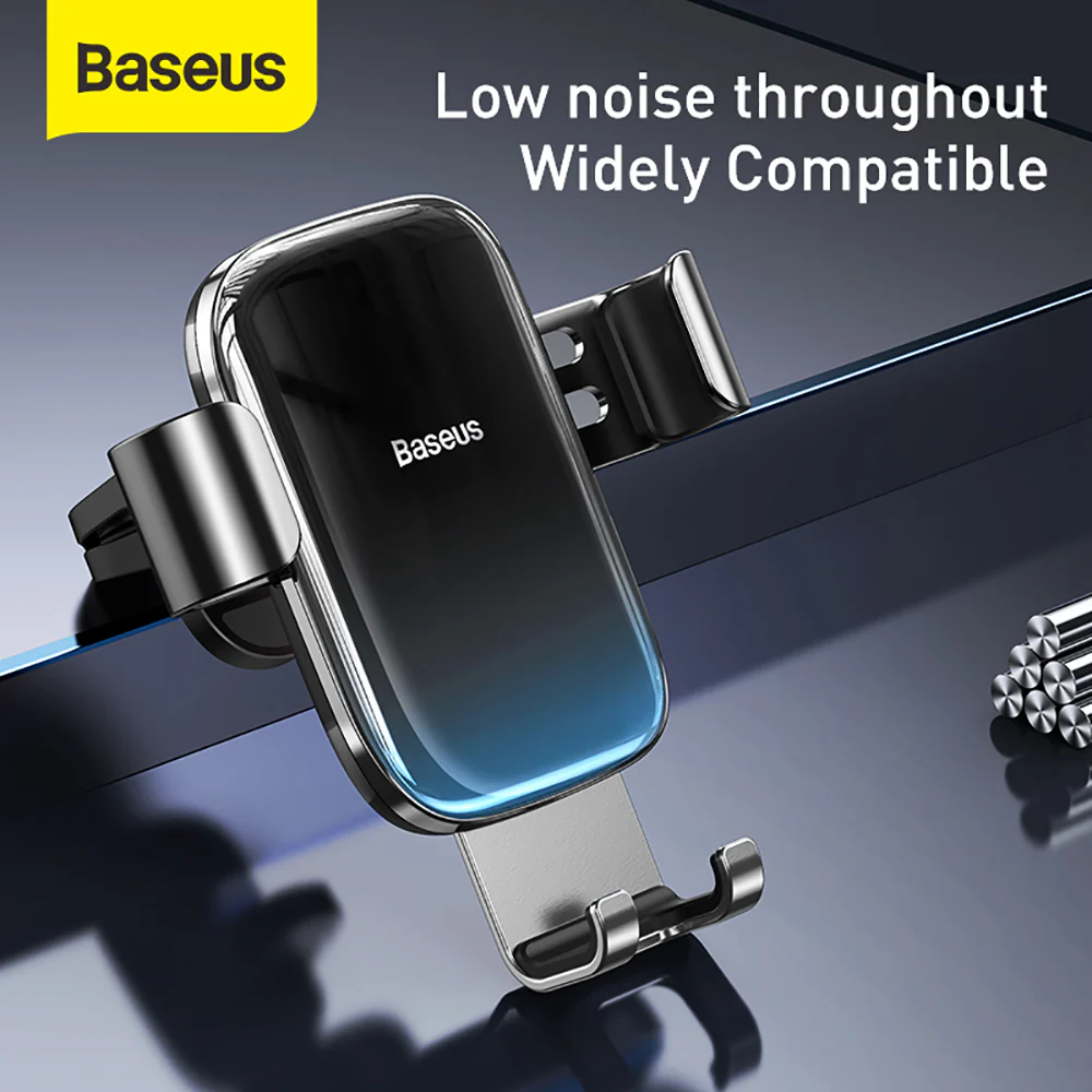 Baseus Gravity Car Mount - Midnight Black - Image 4