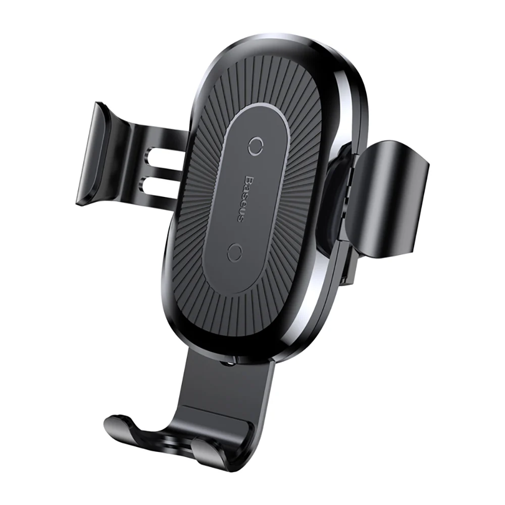 Baseus Gravity Car Mount Wireless Charger - Black - Image 5