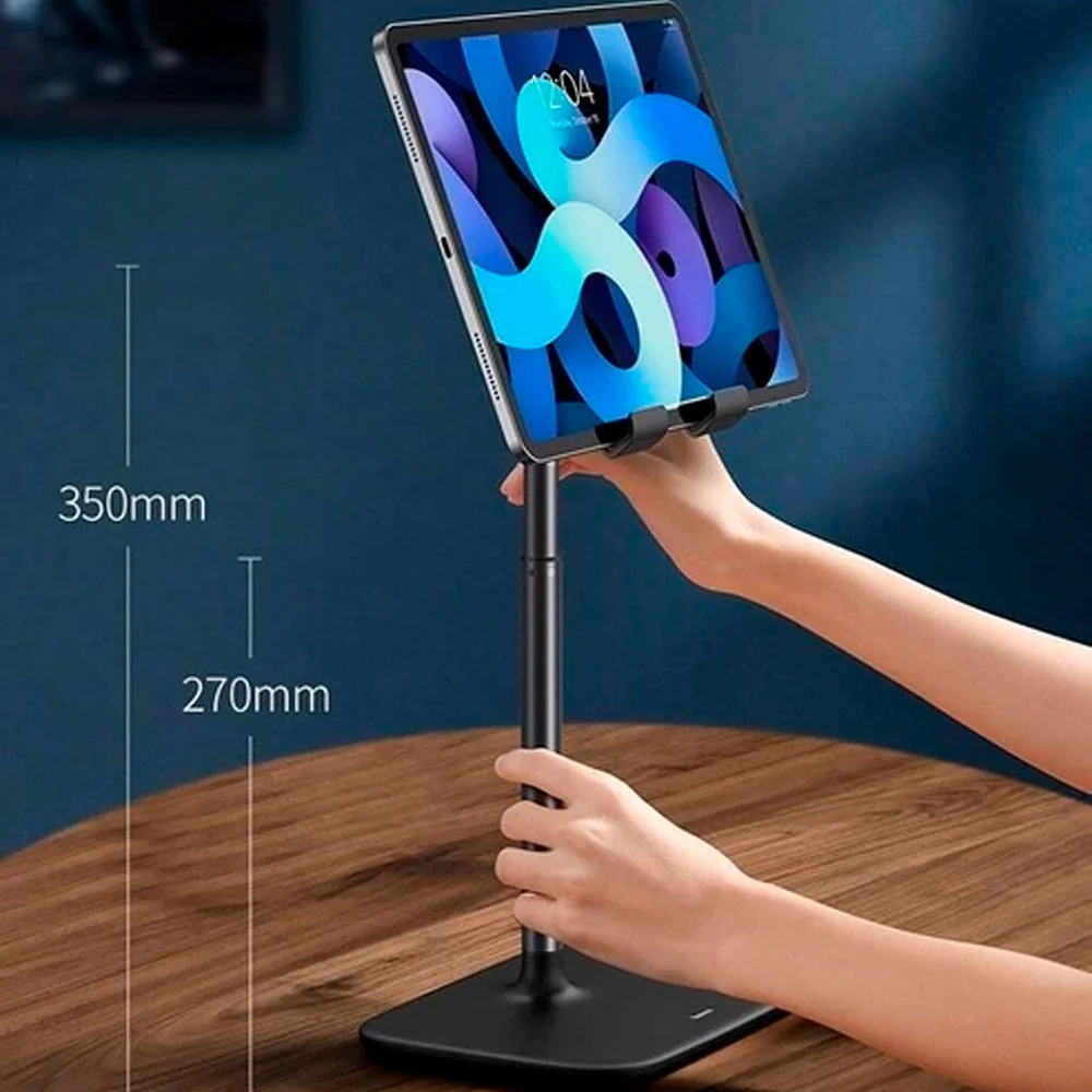 Baseus Home Desktop Tablet Stand - Telescopic Version, Blue Black - Image 3