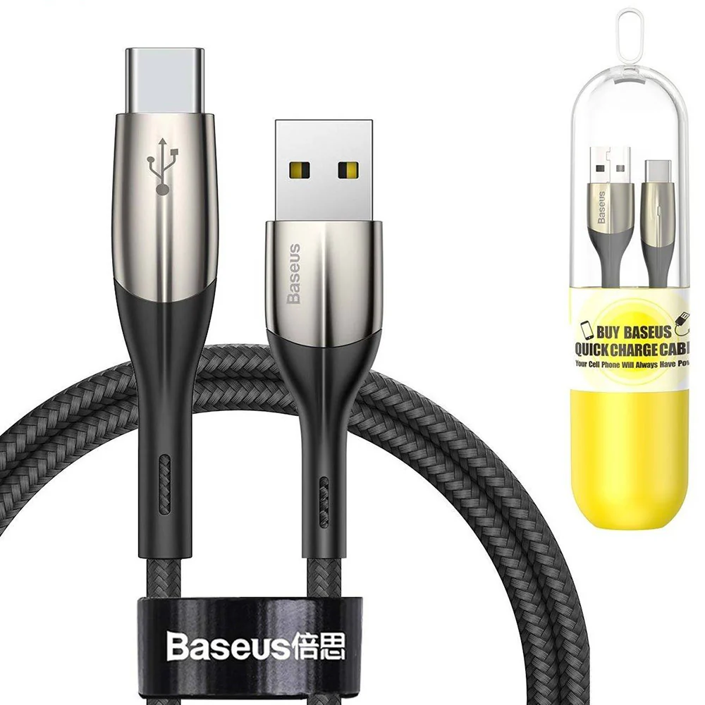 Baseus Horizontal Line USB Cable for iP 2.4A 1m Black Set (16pcs) - Image 2