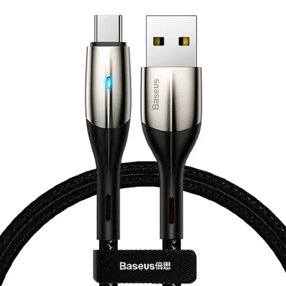 Baseus Horizontal Line USB to Type-C Cable 3A 1m Black Set (16pcs) - Image 2