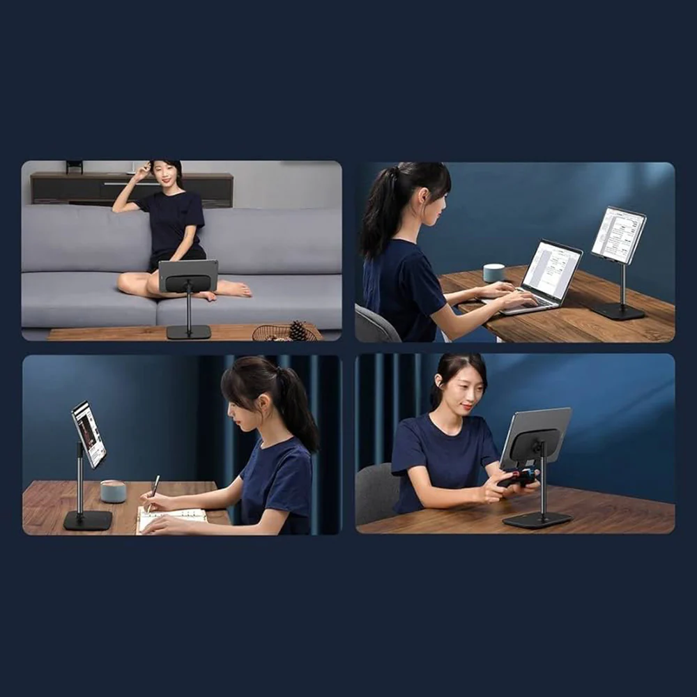 Baseus Indoor Youth Tablet Desk Stand (Telescopic Version) - White - Image 2