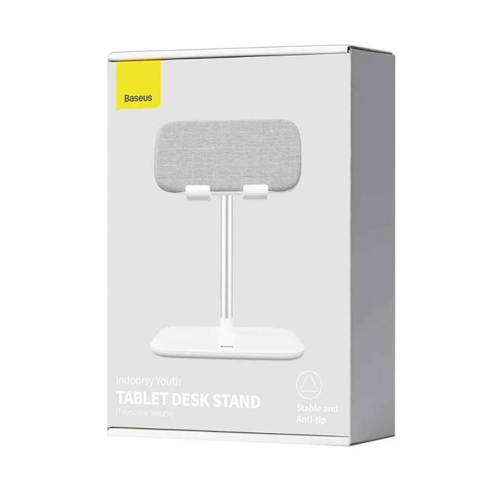 Baseus Indoor Youth Tablet Desk Stand (Telescopic Version) - White - Image 5