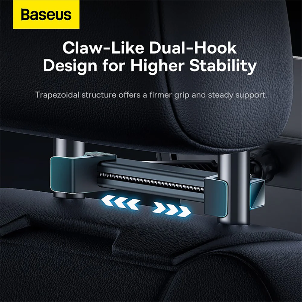 Baseus JoyRide Pro Series Car Backseat Mount - Black - Image 2