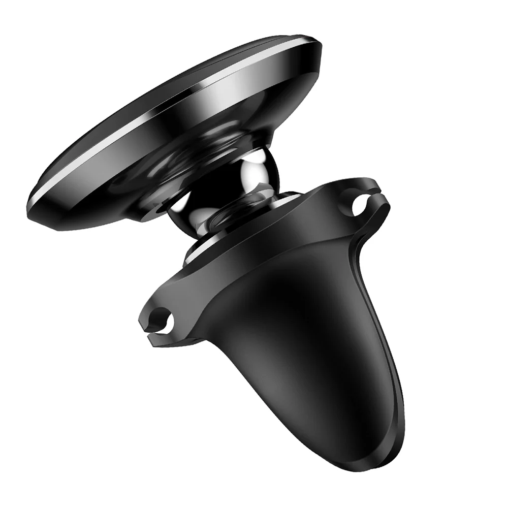Baseus Magnetic Car Mount Holder - Black, Vent Clip - Image 4