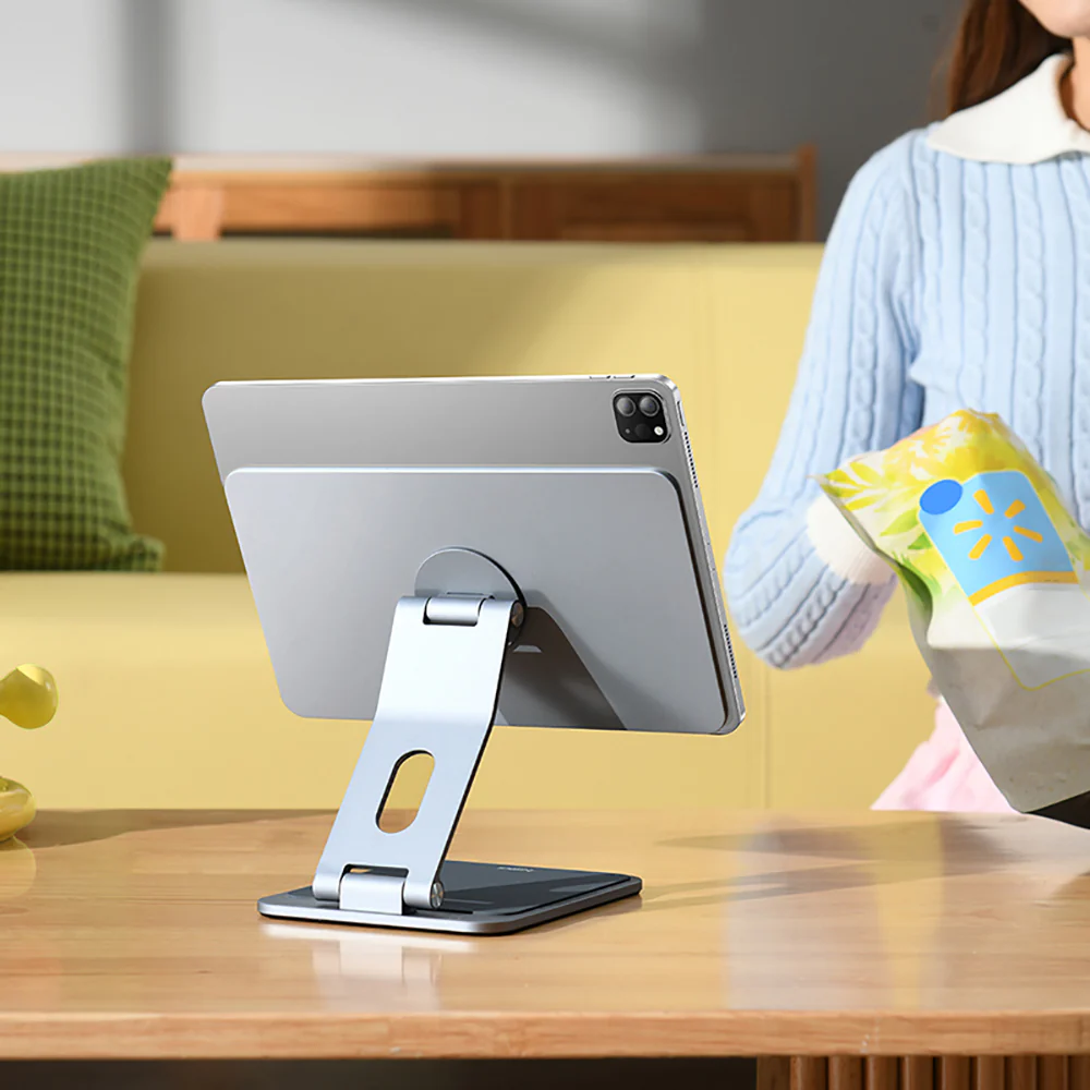 Baseus Magnetic Floating Tablet Stand for 12.9-inch Pad - Deep Space Gray - Image 3