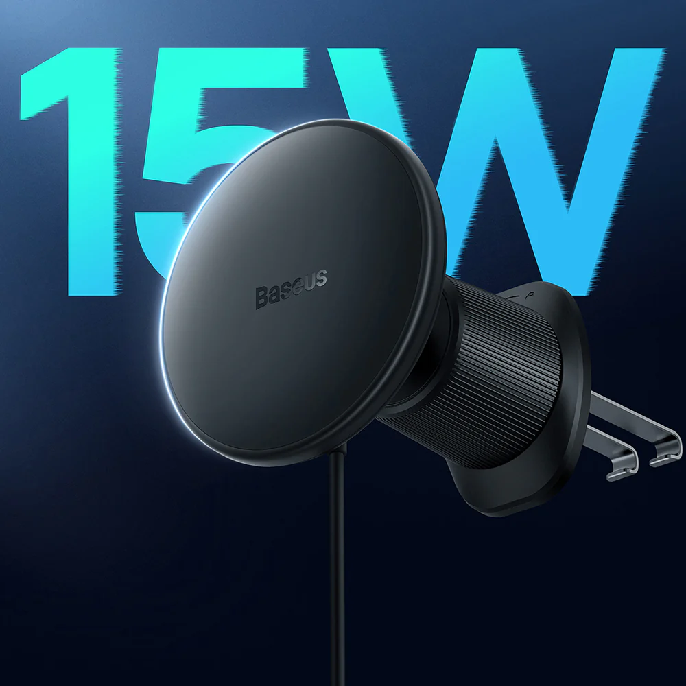 Baseus Magnetic Wireless Car Charger Mount 40W - Air Vent Version - Image 4