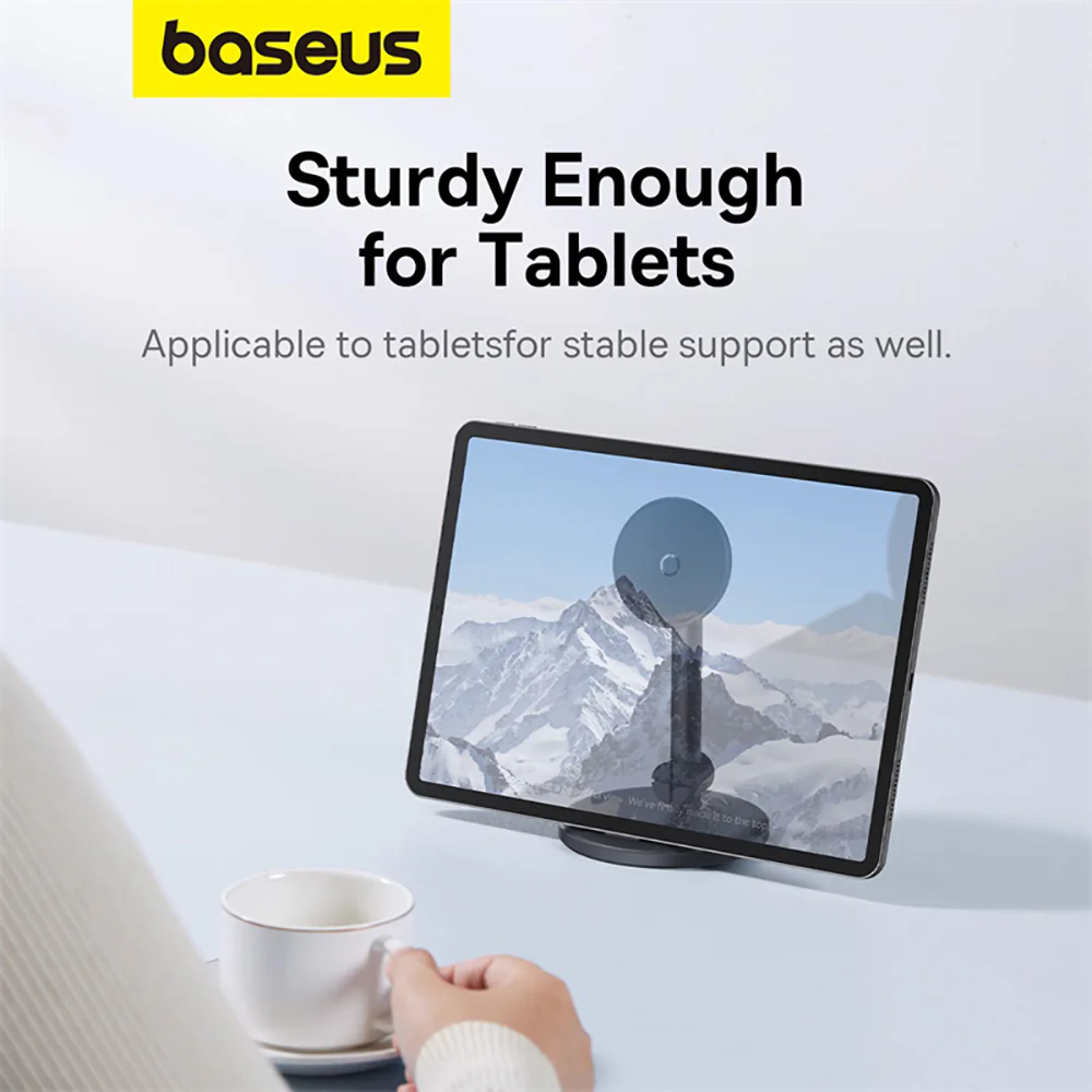 Baseus MagPro Magnetic Desktop Phone Stand - Starry Black - Image 5