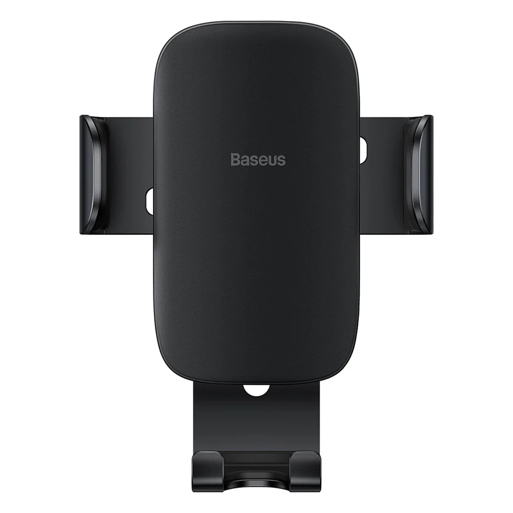 Baseus Metal Age II Gravity Car Mount - Round Air Vent Version, Black - Image 3