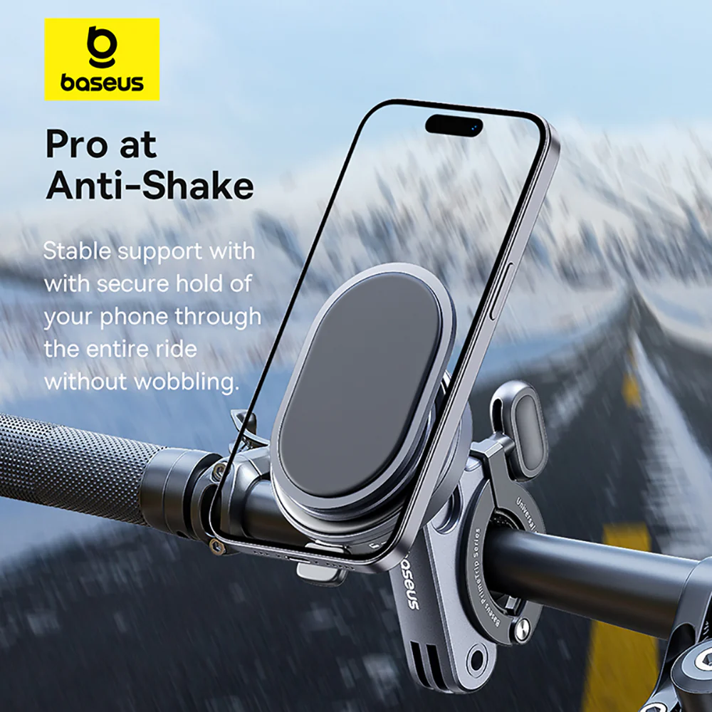 Baseus PrimeTrip Bike Phone Mount - Starry Black - Image 4