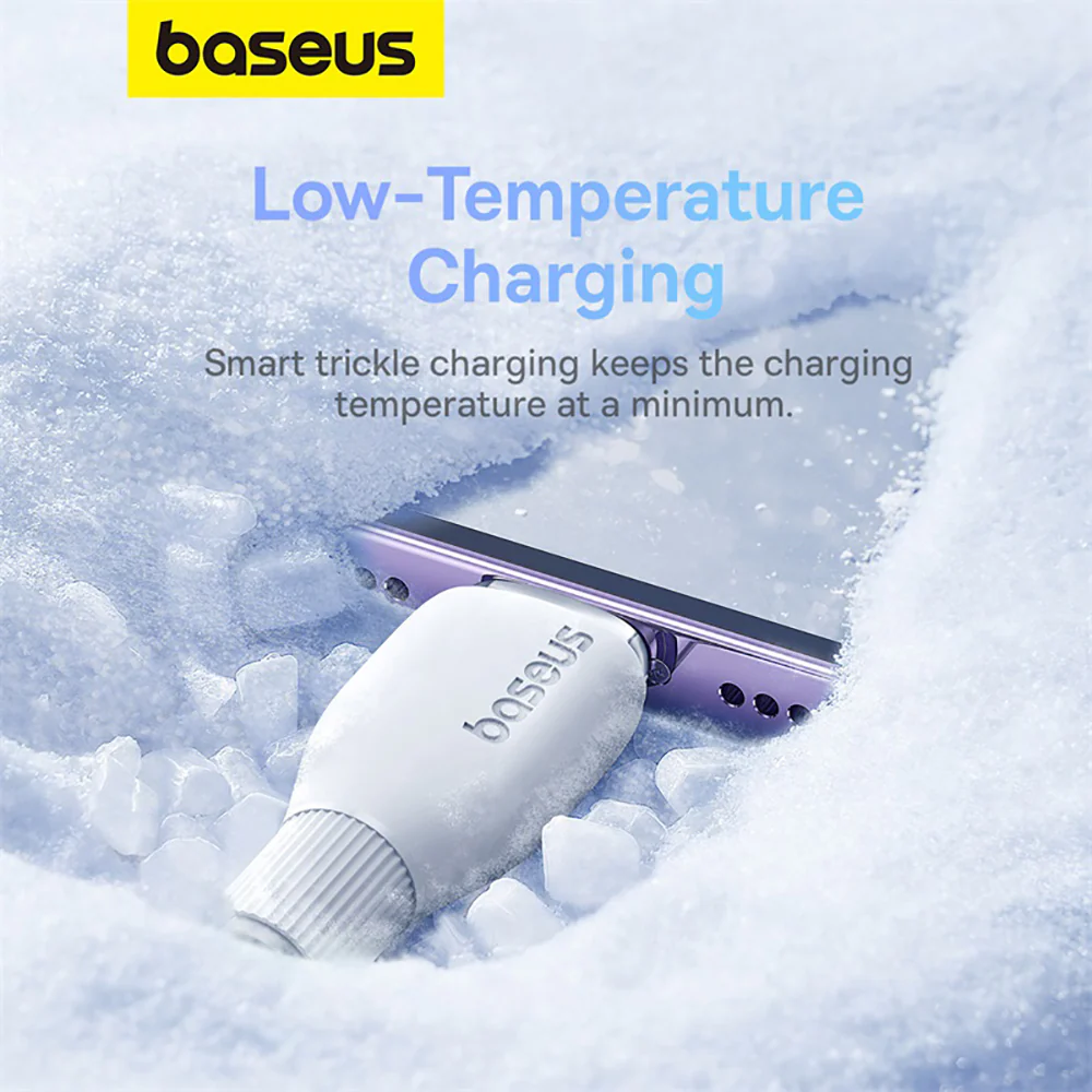 Baseus Pudding Series Fast Charging Cable Type-C to iP 20W 1.2m Starlight White - Image 3