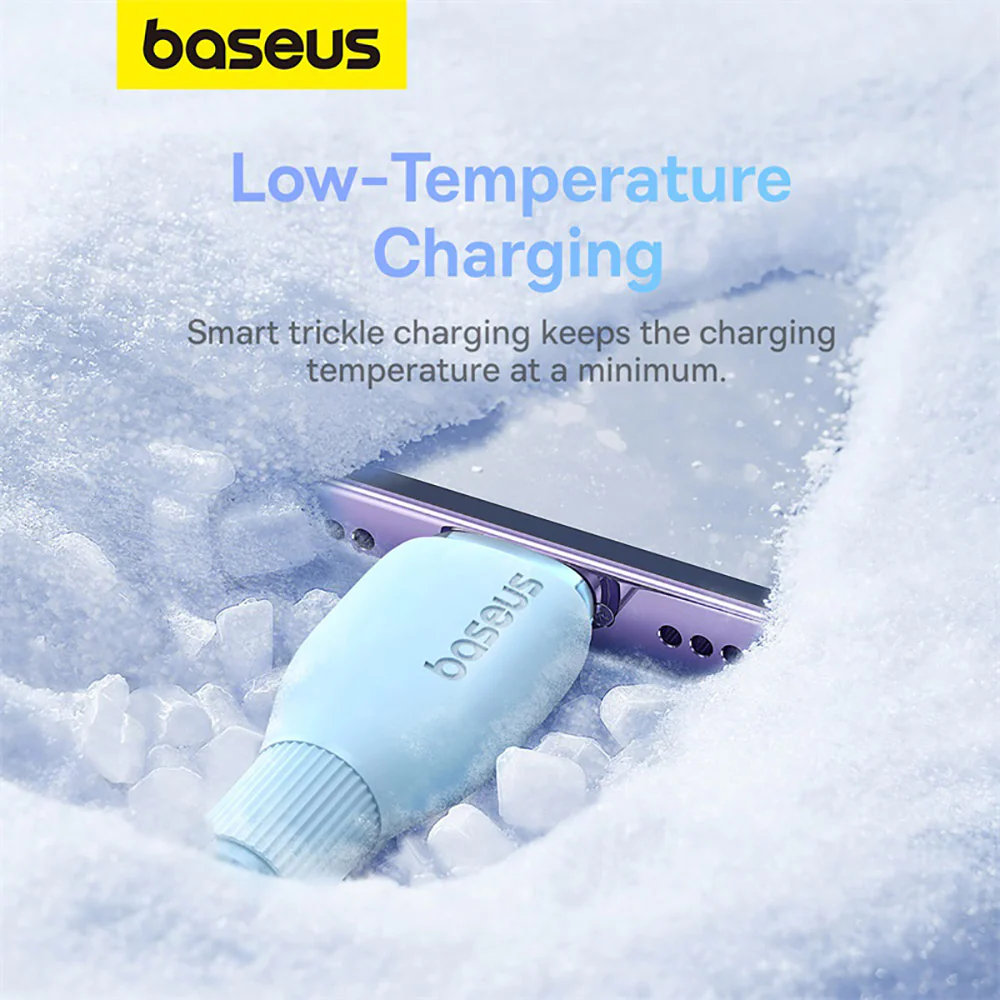 Baseus Pudding Series Fast Charging Cable Type-C to iP 20W 1.2m Starry Blue - Image 3
