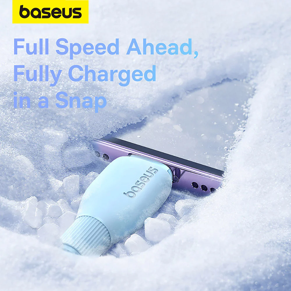 Baseus Pudding Series Fast Charging Cable USB to iP 2.4A 1.2m Starry Blue - Image 5